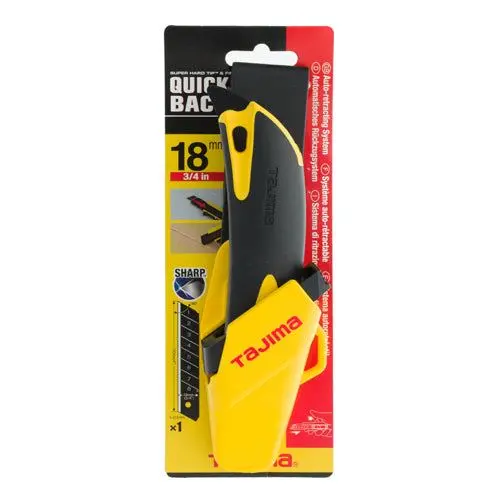 Tajima 18Mm Quick Back Snap Blade Knife, Holster & Snap Safe Tadfc569bset 1