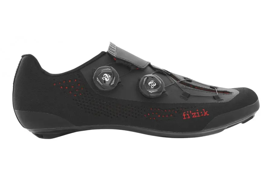 Fizik R1 Infinito Knit Mens Road Shoe Black/ Black, Size 45 1