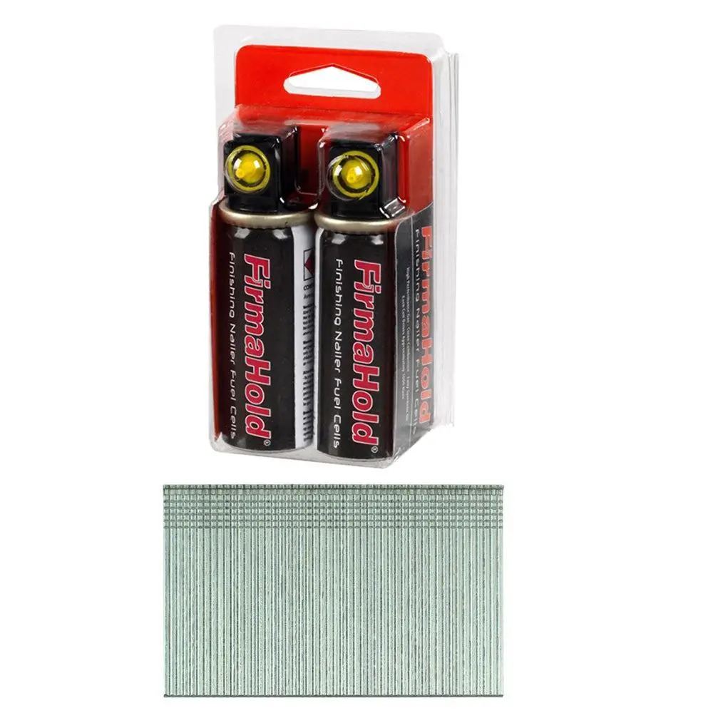 Firmahold 45Mm 16 Gauge 2000 Straight Collated Brad Nails With 2 Fuel Cells Bg1645g 1