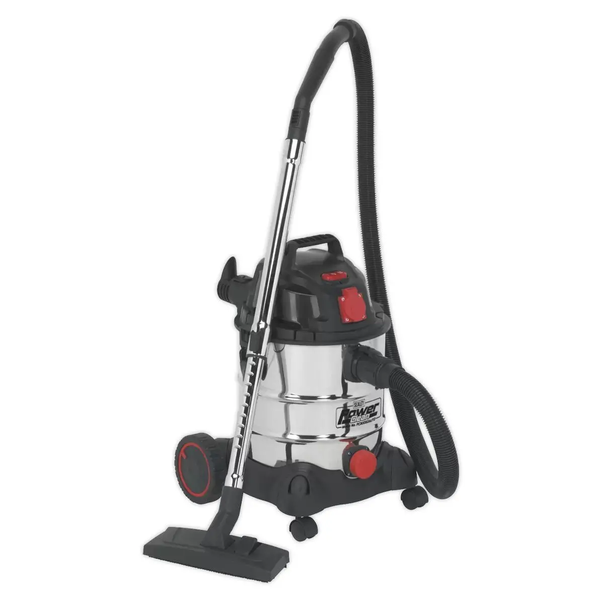 Sealey Pc200sdauto Vacuum Cleaner Industrial 20Ltr 1400W/230V 1