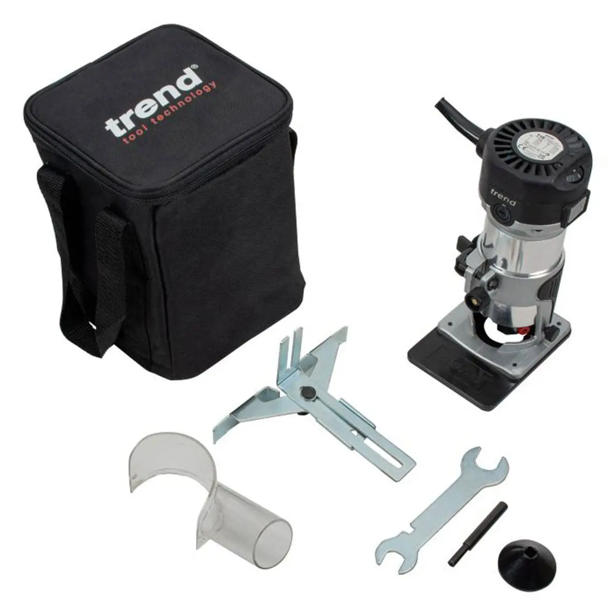 Trend T1ets 1/4" Trimmer Router 240V/710W 1