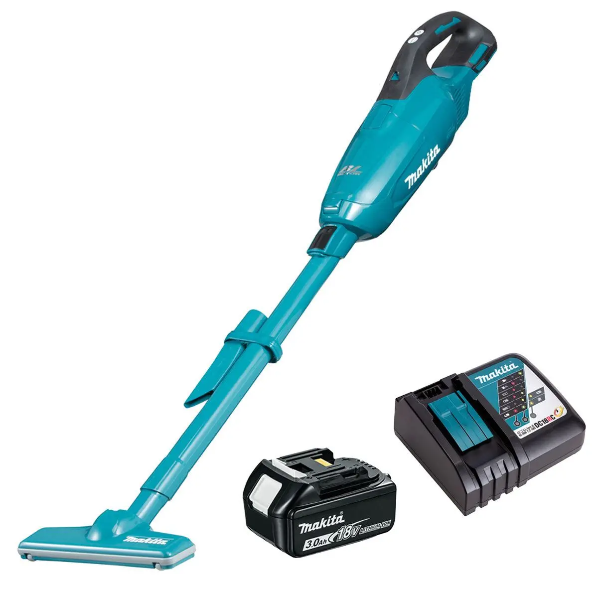 Makita Dcl282fz 18V Lxt Brushless 500Ml Vacuum Cleaner With 1 X 3.0Ah Battery & Charger 1