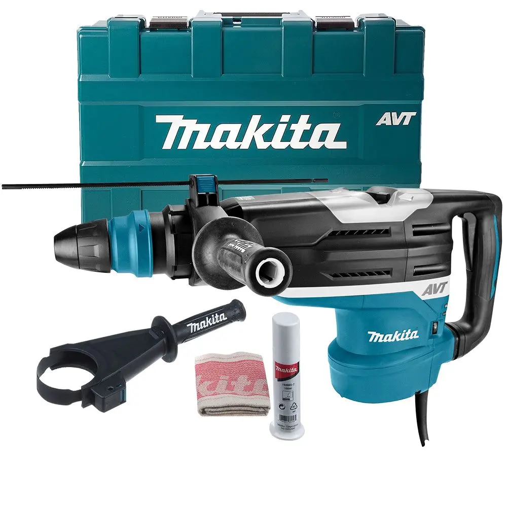 Makita Hr5212c/2 52Mm 2-Mode Sds-Max Rotary Demolition Hammer With Avt 240V 1