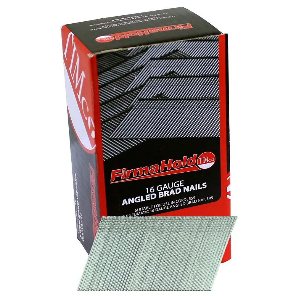 Firmahold 38Mm 16 Gauge 2000 Angled Collated Brad Nails Abg1638 1