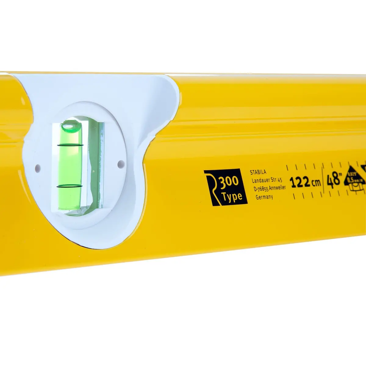 Stabila Stb-R-120 1220Mm / 48" R-Type Spirit Level 3 Vial - 18374 Twin Pack 2
