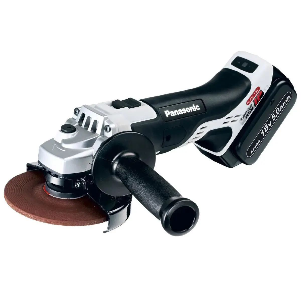 Panasonic Pan46a2lj Ey46a2lj2g 18V Grinder 125Mm 2 X 5.0Ah Li-Ion Batteries & Charger With Case 1