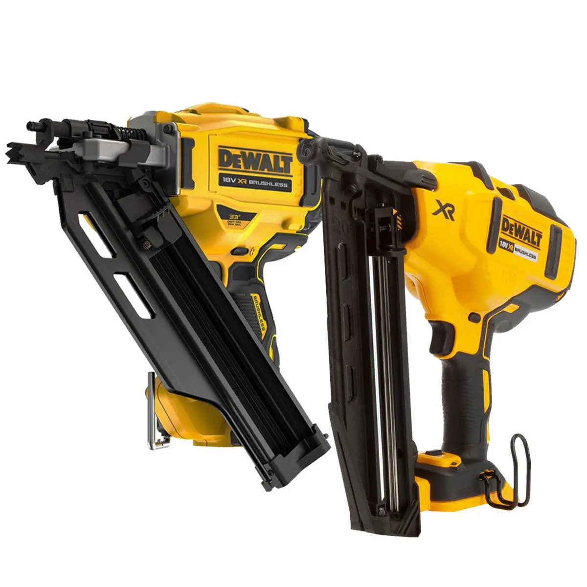 Dewalt Dck264 18V Twin Pack Brushless Nailer Body Only 1