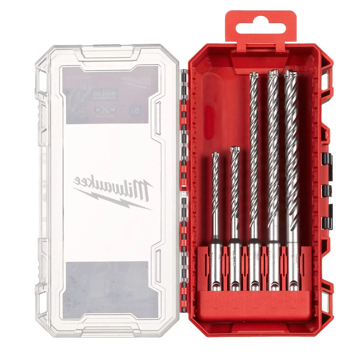 Milwaukee 5 Piece Sds+ Mx4 Drill Bit Set 4932500063 1