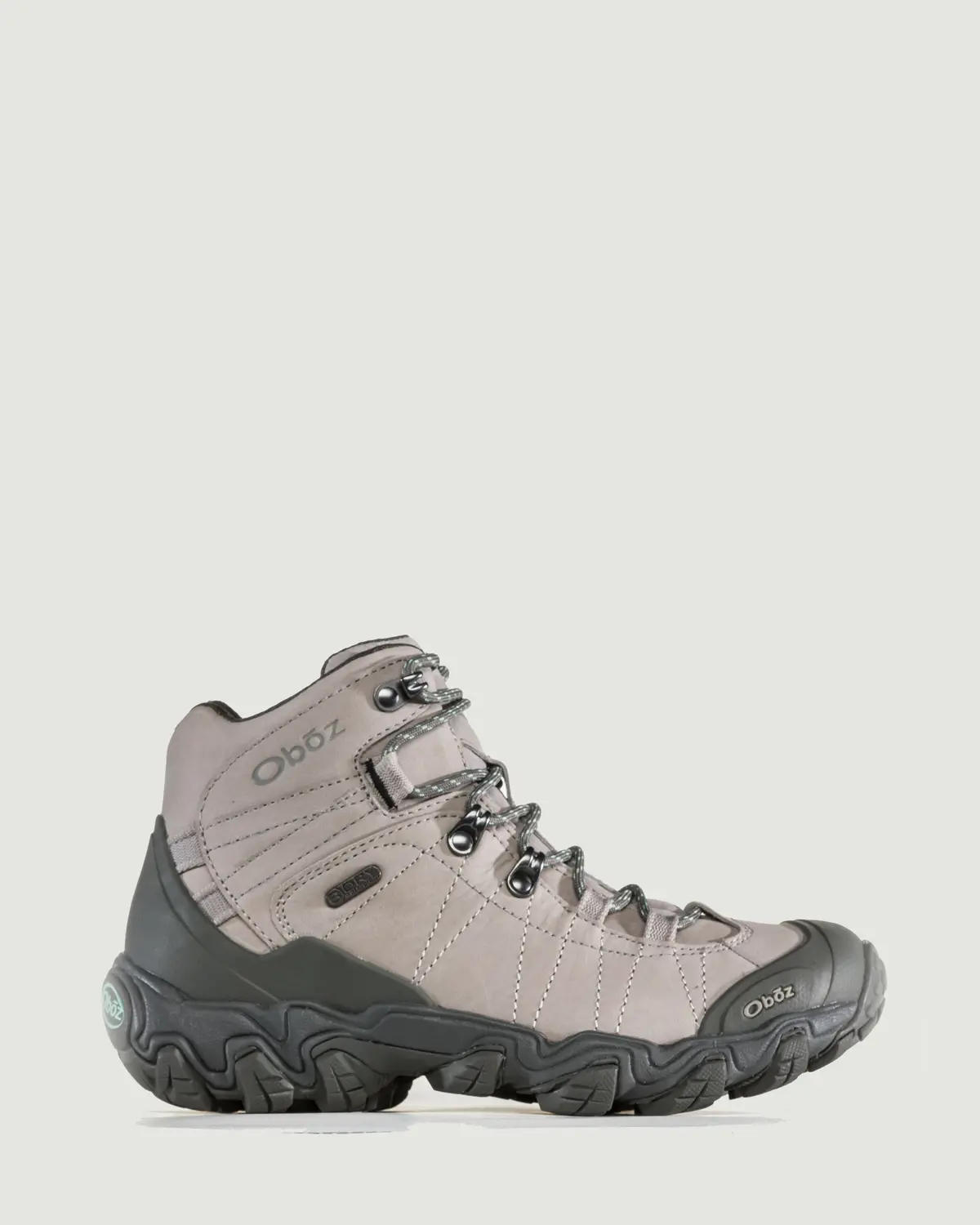 Women's Oboz Bridger Waterproof Mid Hiking Boots - Frost Grey 1