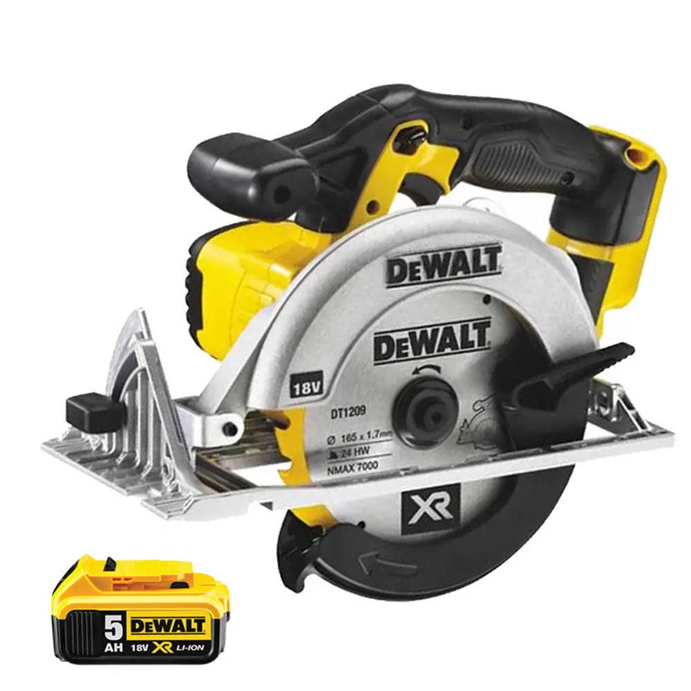 Dewalt Dcs391n 18V 165Mm Xr Circular Saw With 1 X 5Ah Battery 1