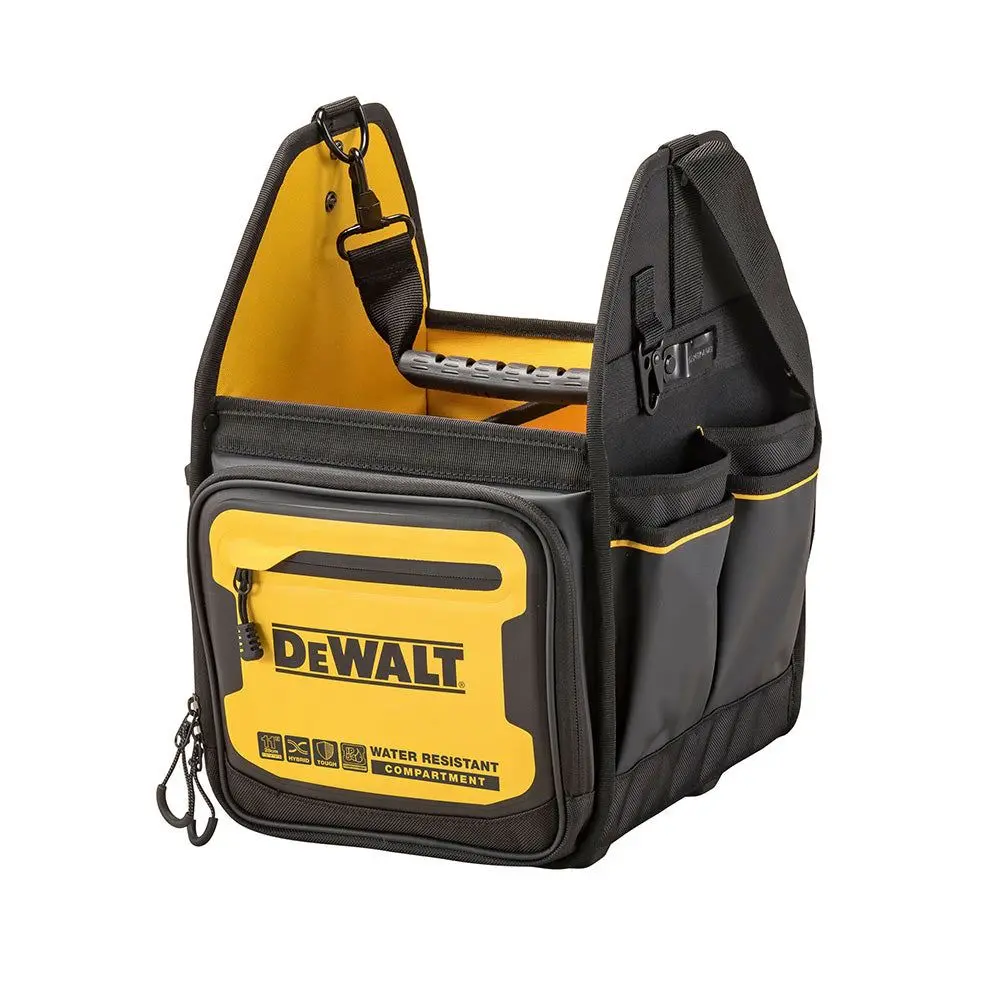 Dewalt Dwst60105-1 Pro 11" Electricians Tote Tool Bag Storage Case 34 Pockets 1