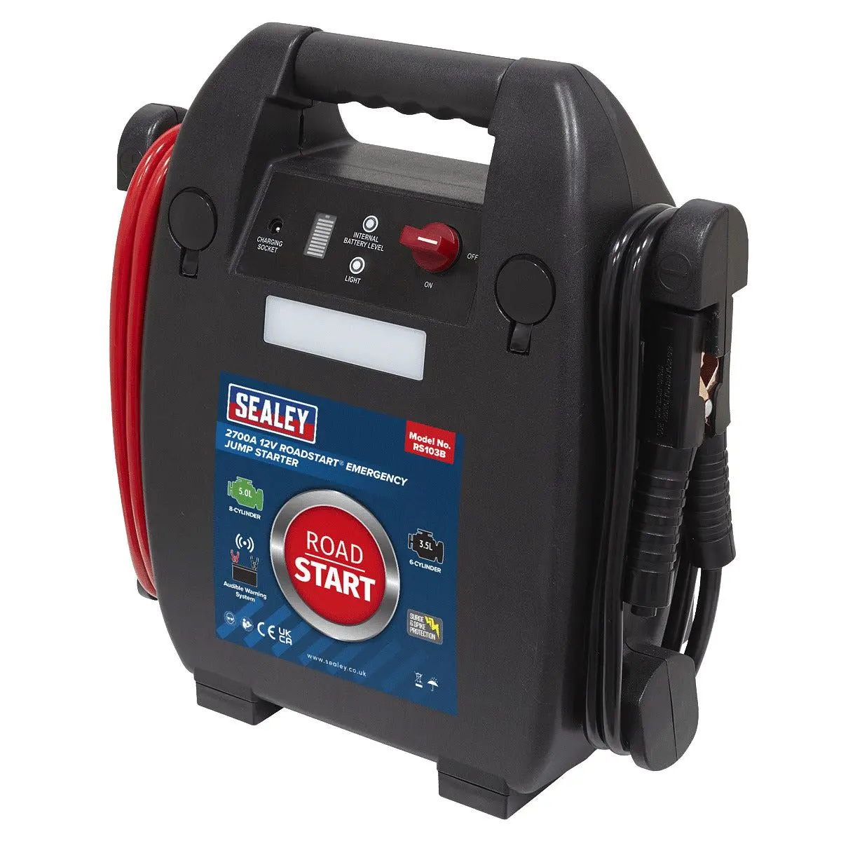 Sealey Rs103b 12V Roadstart Emergency Jump Starter 1