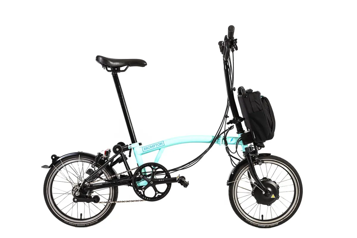 Brompton C-Line Explore Electric Folding Bike 2021, High 1