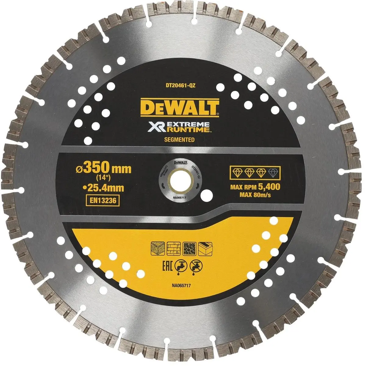 Dewalt 355Mm Elite Series All Purpose Diamond Wheel Blade Dt20461-Qz 1