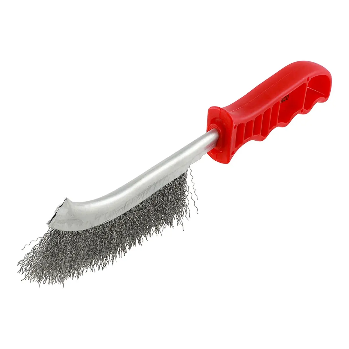 Timco Rwhb 255Mm Steel Wire Hand Brush - Red 1