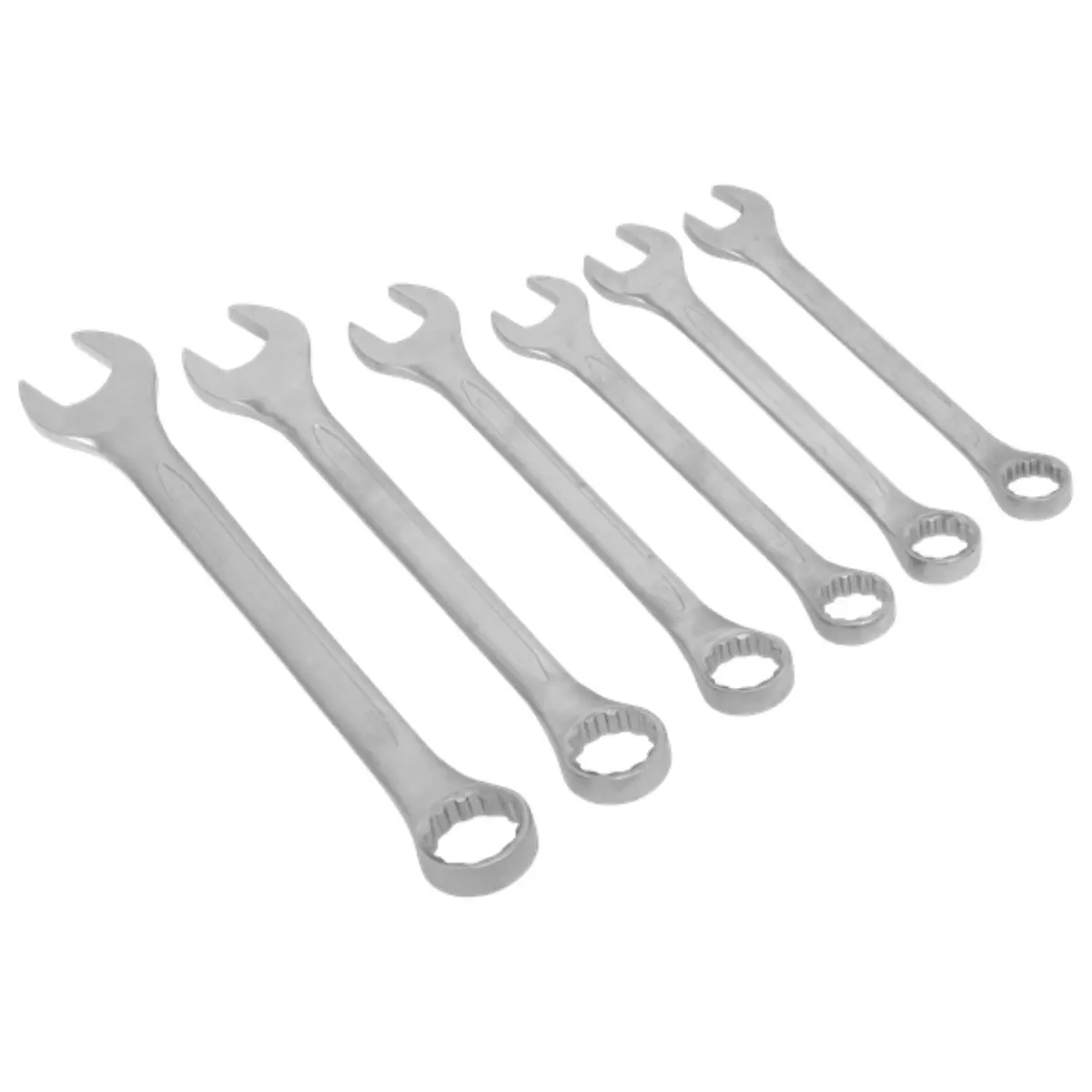 Sealey Ak63259 Super Jumbo Combination Spanner 6Pc Set 1