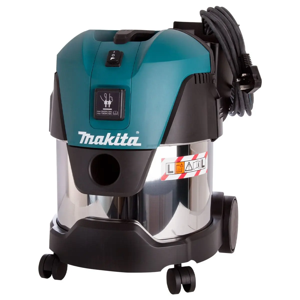 Makita Vc2012l/2 Wet And Dry L Class Dust Extractor 20L 240V 1