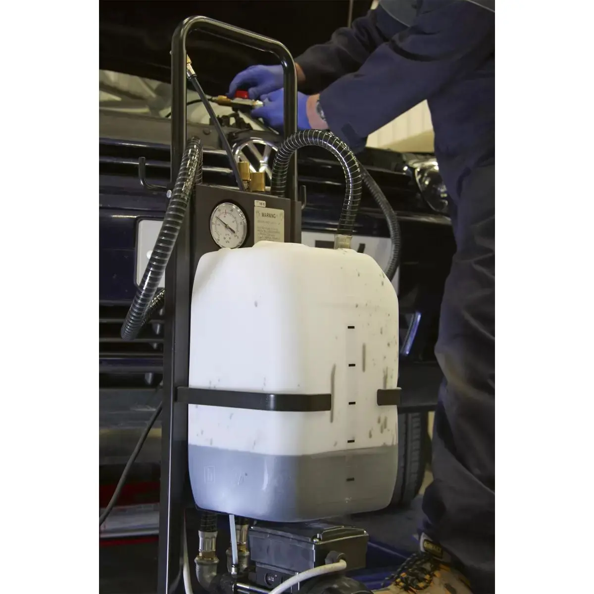 Sealey Ak466d Mobile Oil Drainer 230V 2