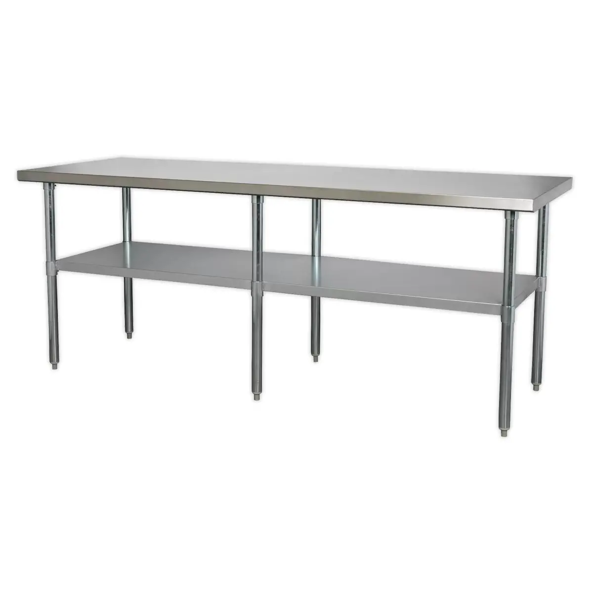 Sealey Ap2184ss Stainless Steel Workbench 2.1Mtr 1