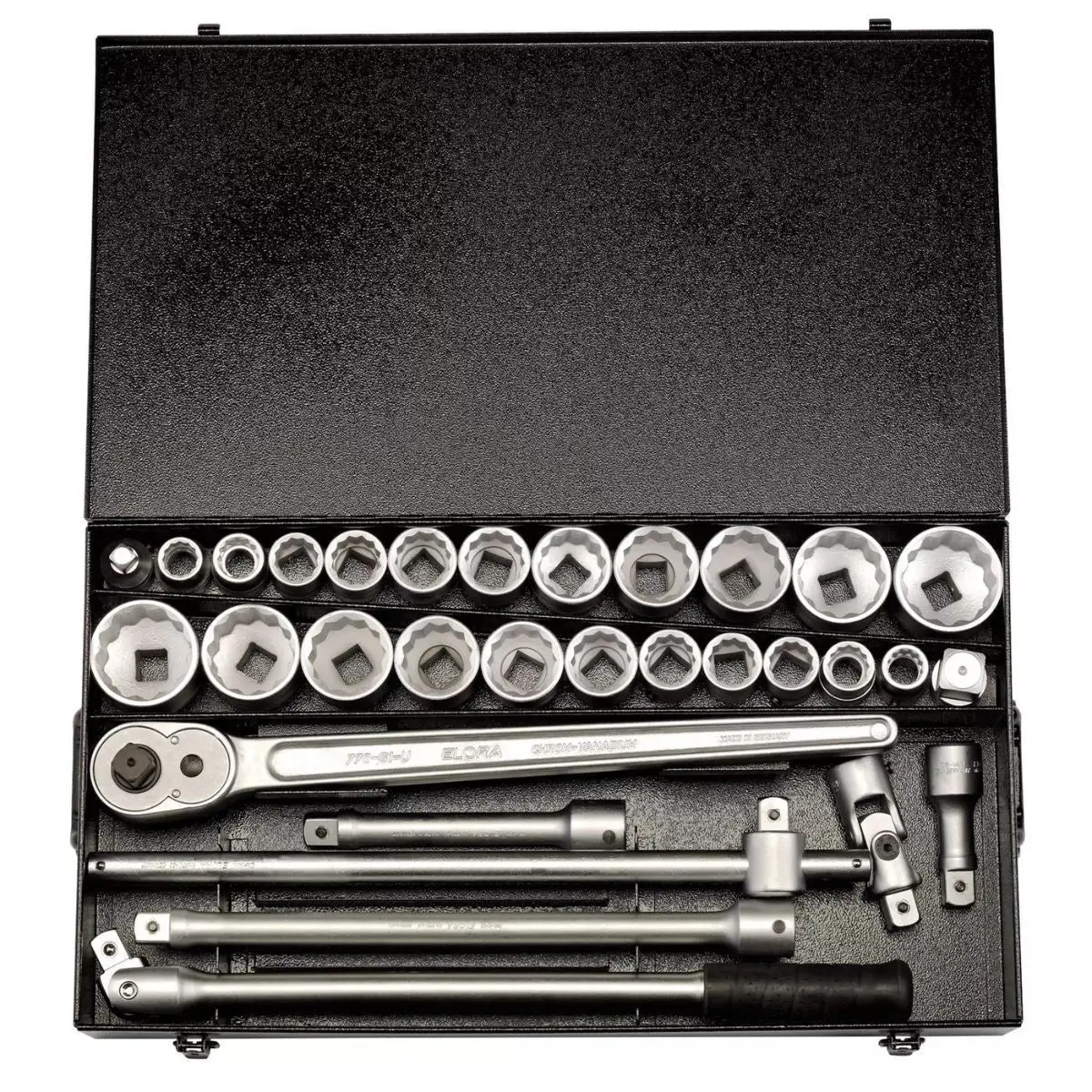 Draper Tools 770-S22 Elora Mau Metric And Imperial Socket Set 3/4 Inch Sq. 31 Piece 00335 1