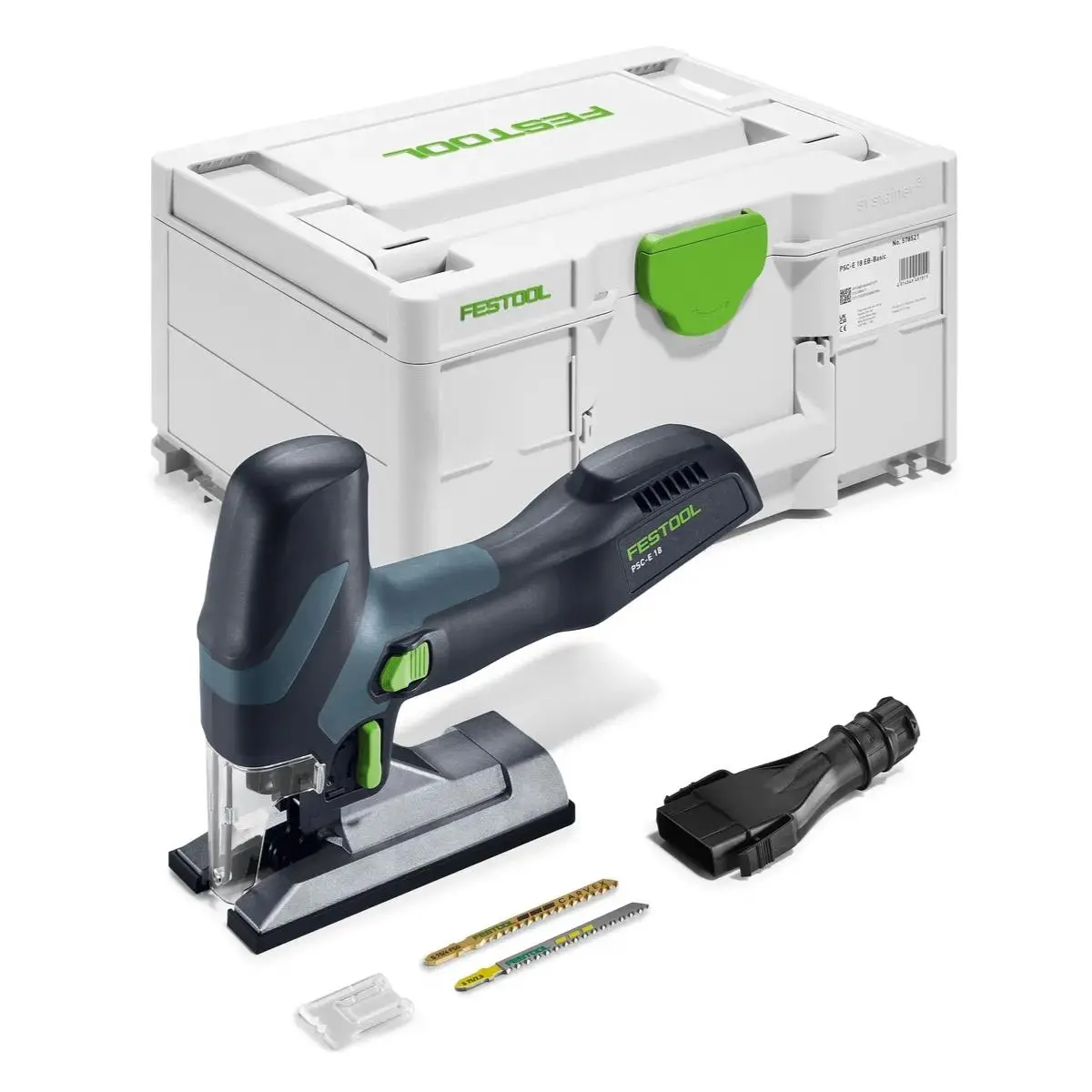 Festool Psc-E 18 Eb-Basic 18V Cordless Pendulum Jigsaw Body Only With Case - 578521 1