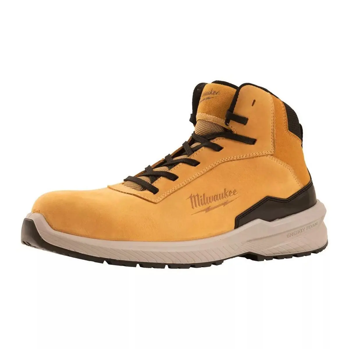 Milwaukee Flextred S3s Safety Boots Beige Size 9 - 4932493747 1