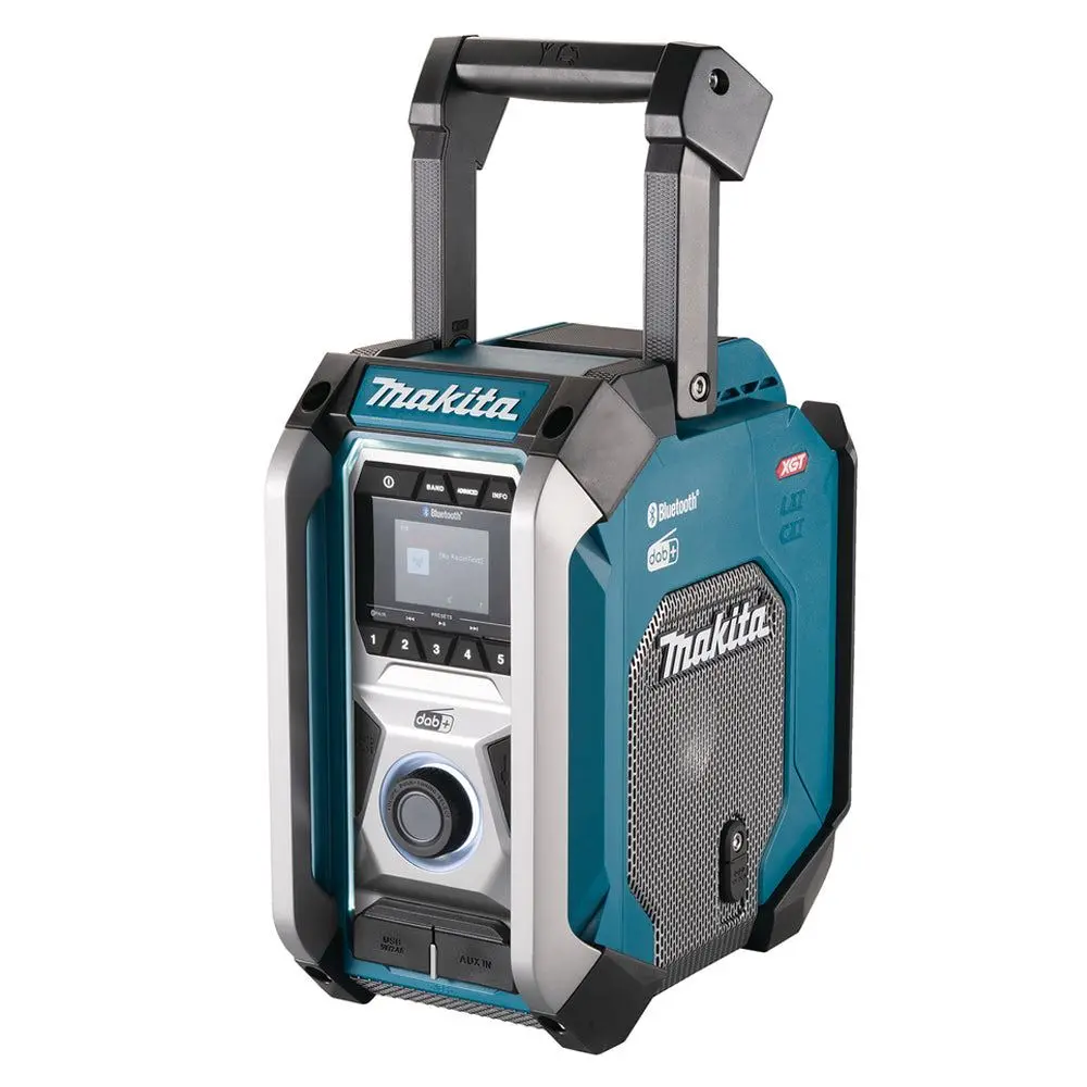 Makita Mr007gz 40V Max Xgt Dab/Dab+ Job Site Radio With Bluetooth Body Only 1