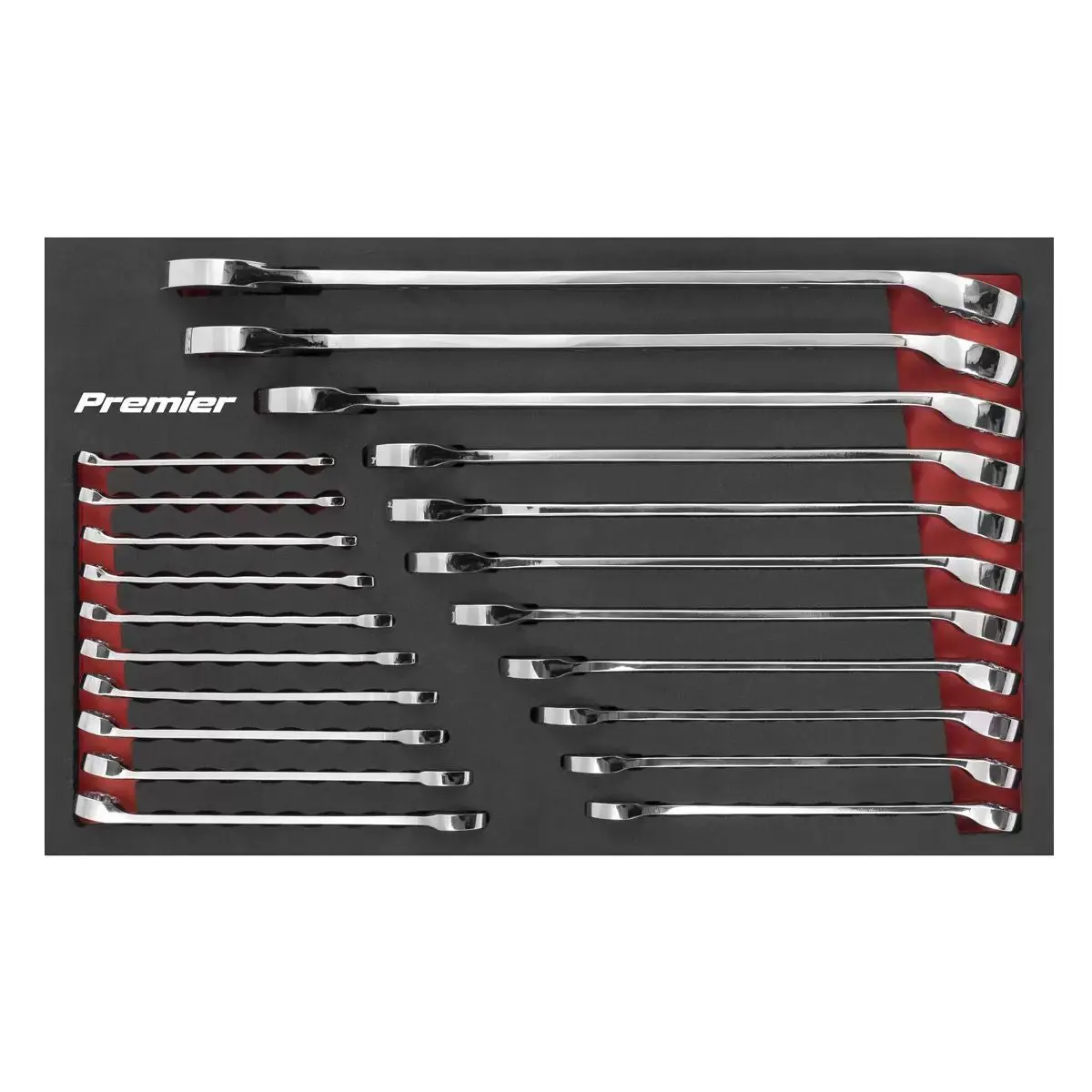 Sealey Ak63021 Combination Spanner Set 21Pc 2