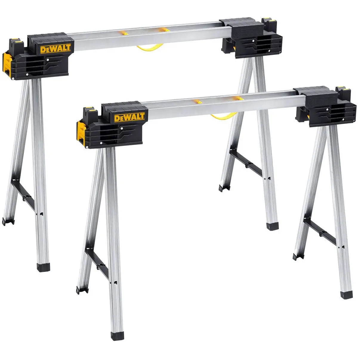 Dewalt Dwst1-75676 Folding Full Metal Sawhorse Twin Pack 1-75676 1