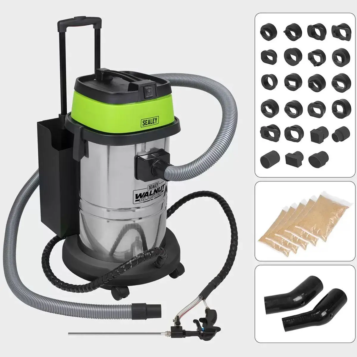 Sealey Vswb30 Walnut Blaster 30L Capacity 1