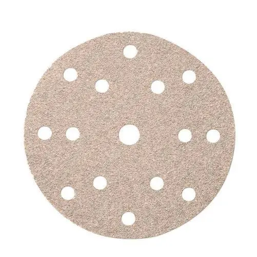 Mirka 2261109912N Basecut 150Mm Hook & Loop 15 Holes Sanding Discs 120 Grit Pack Of 100 1