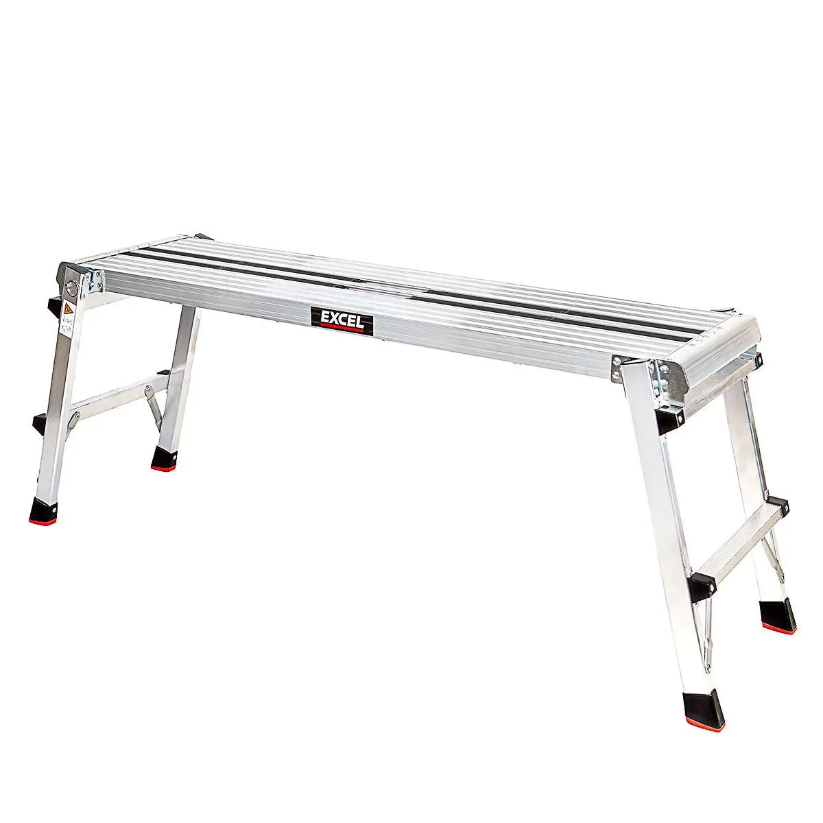 Excel Heavy Duty Aluminium Platform Work Bench Folding Hop Up 1190 X 306 Mm 1