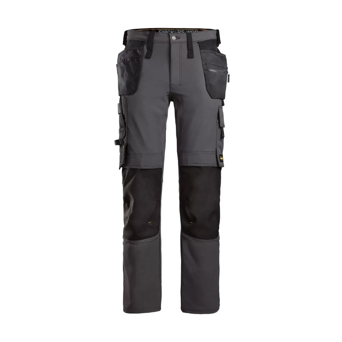 Snickers 6271 Allroundwork Full Stretch Trousers With Holster Pockets Steel Grey - 32" Leg 31" Waist 1