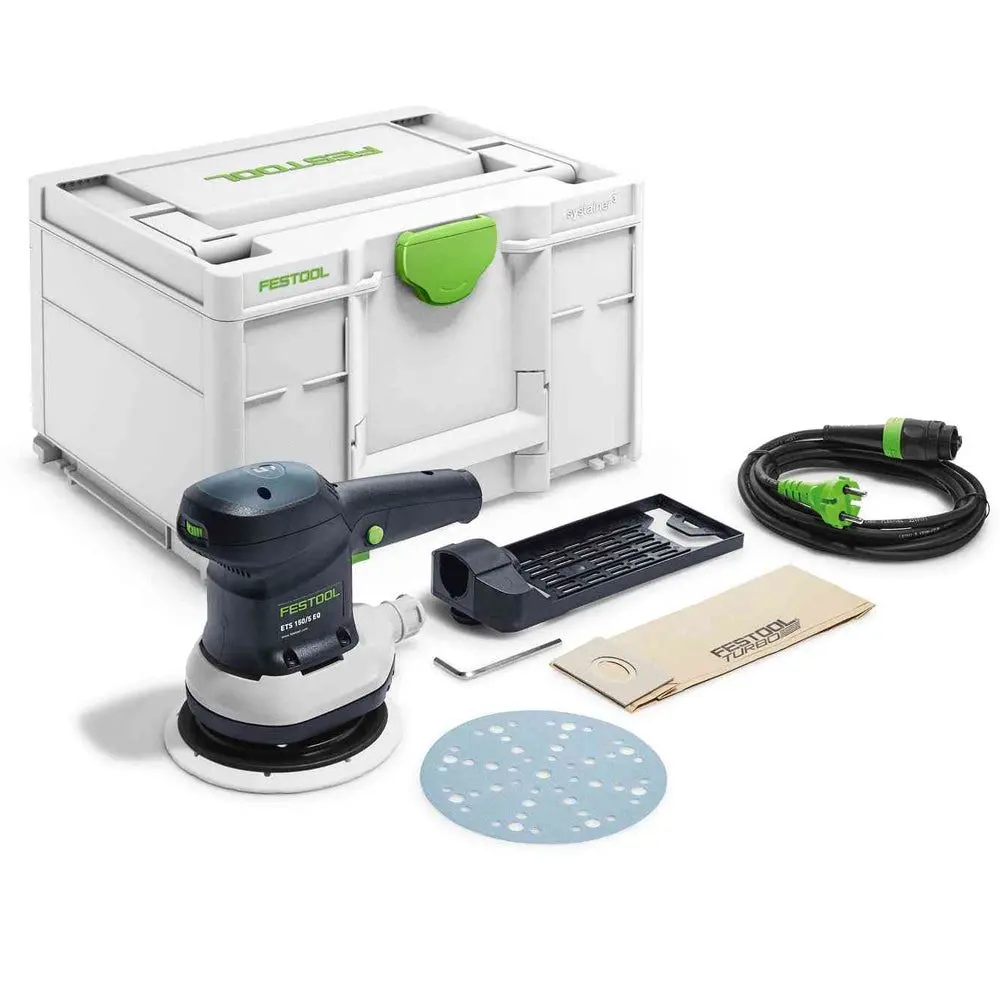 Festool Ets 150/5 Eq-Plus 110V Gb Random Orbital Eccentric Sander In Systainer Sys3 M 187 - 576085 1