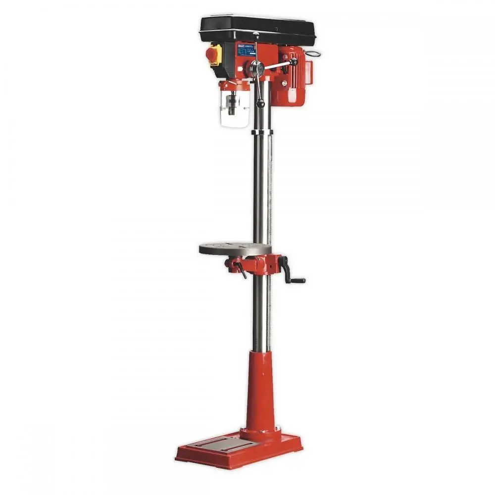 Sealey Gdm140f Pillar Drill Floor 12-Speed 1500Mm Height 370W/230V 1