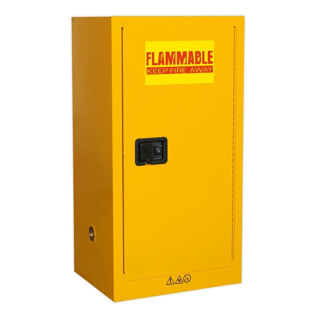 Sealey Fsc08 Flammables Storage Cabinet 585 X 460 X 1120Mm 1