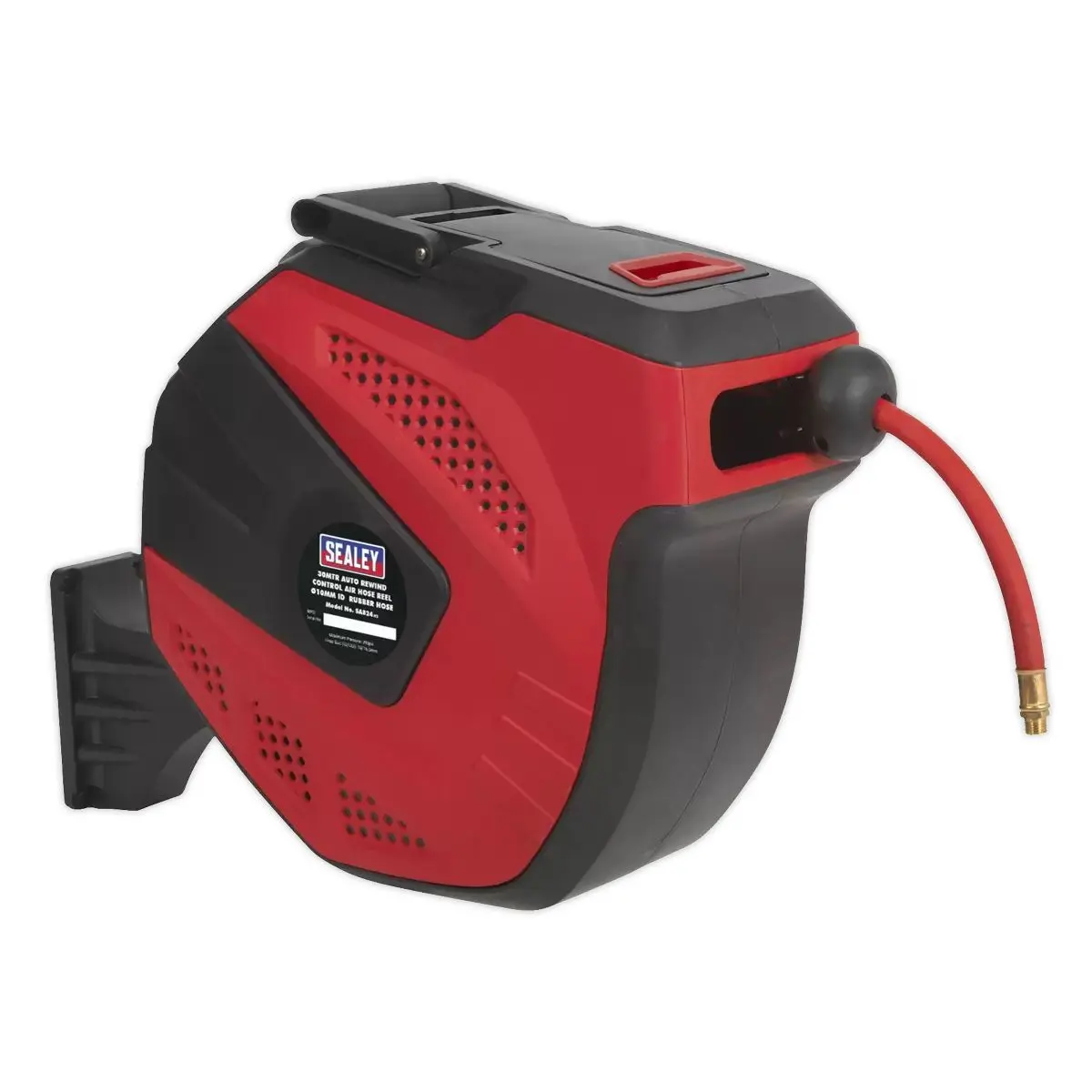 Sealey Sa824 Air Hose Reel Auto-Rewind Control 30M Ø10mm 1