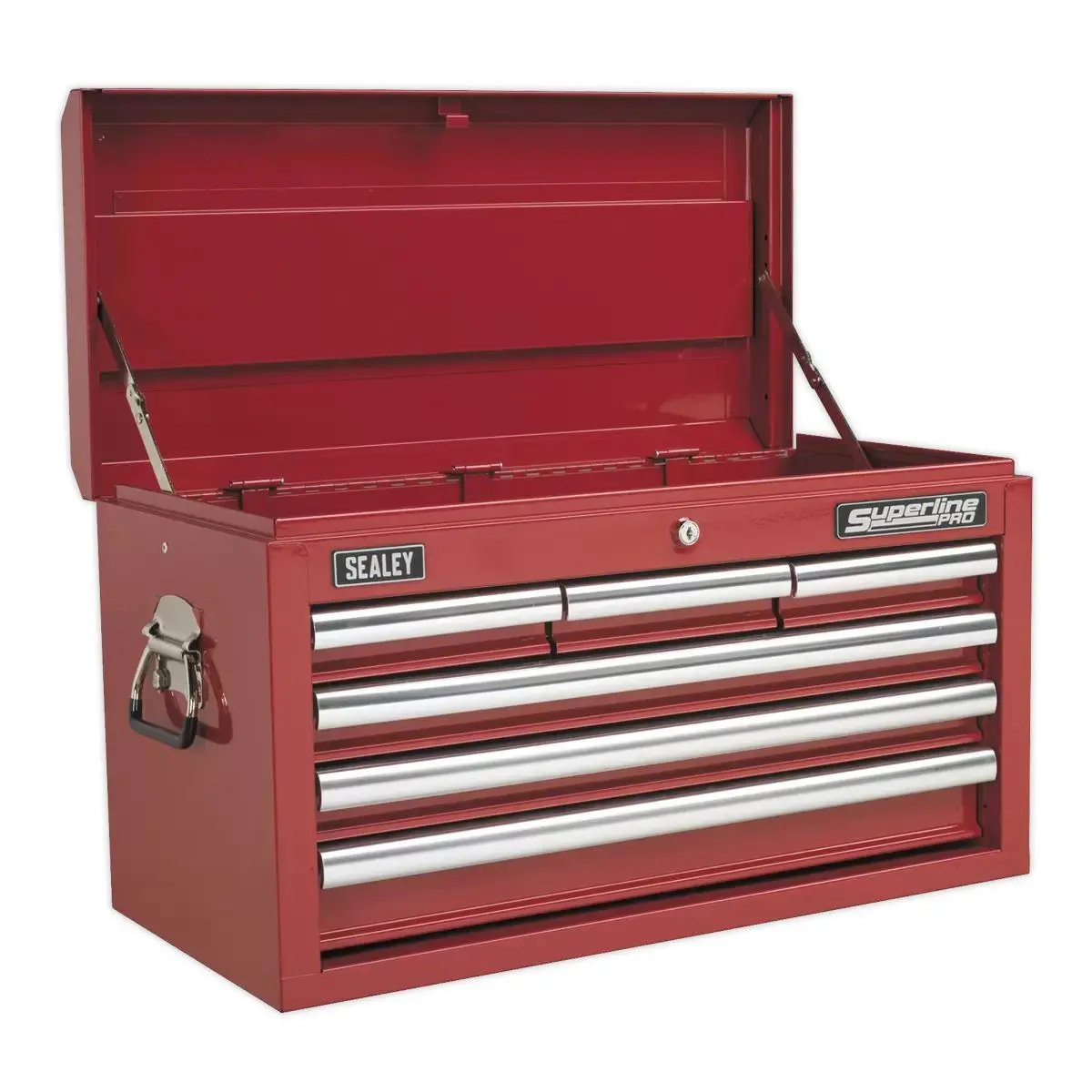 Sealey Ap33069 6 Drawer Topchest With Ball-Bearing Slides Red 1