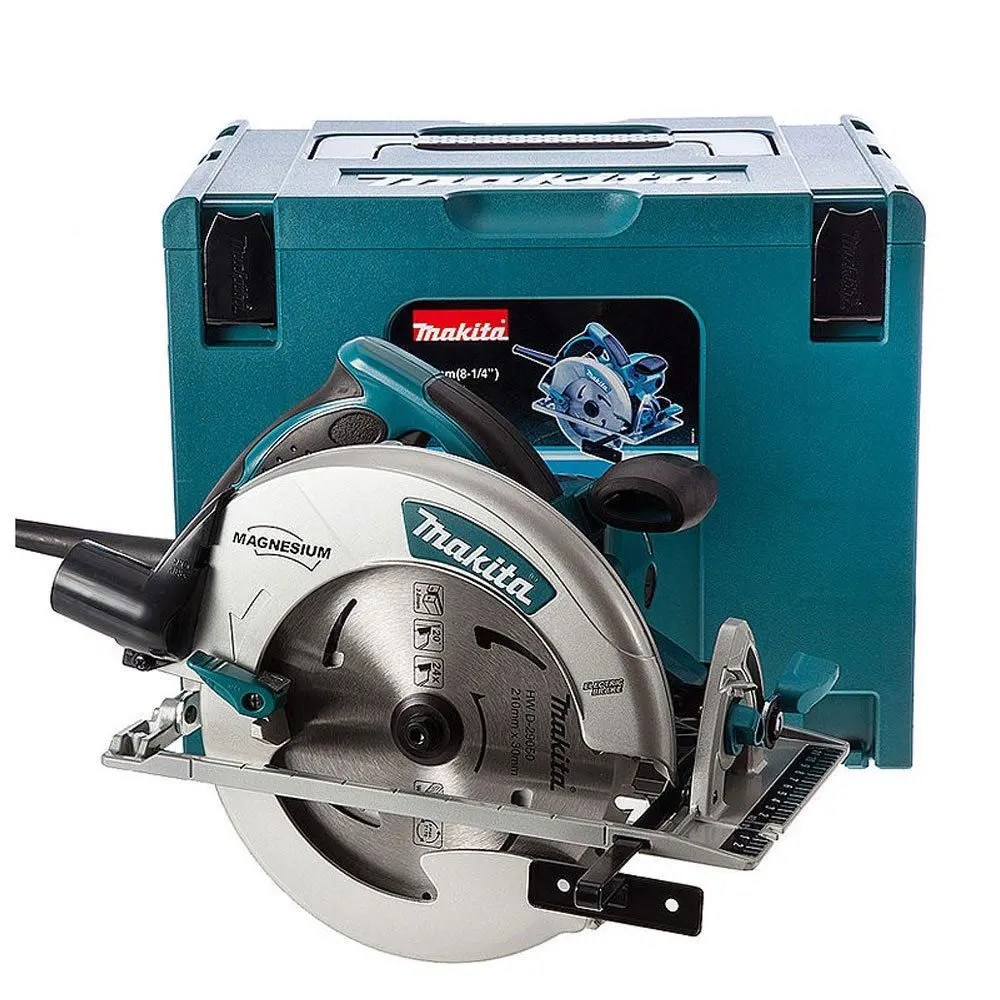 Makita 5008Mgaj/1 8"/210Mm Circular Saw In Makpac Carry Case 110V 1
