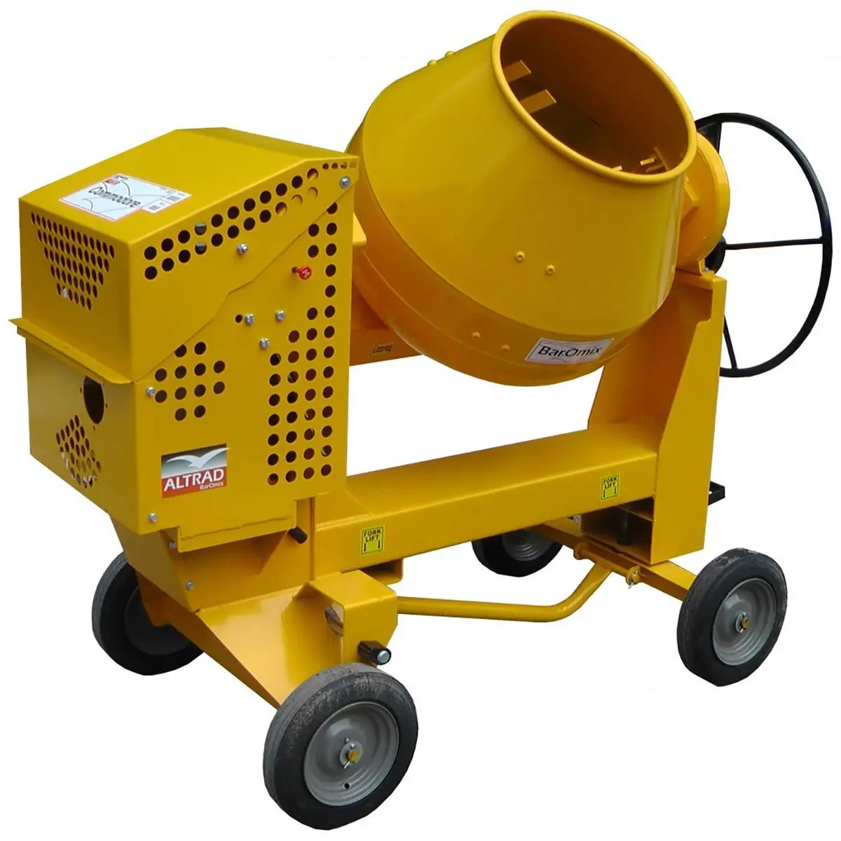 Belle Com53vyey Baromix Commodore 5/3 Yanmar Diesel Electric Start Site Mixer 1
