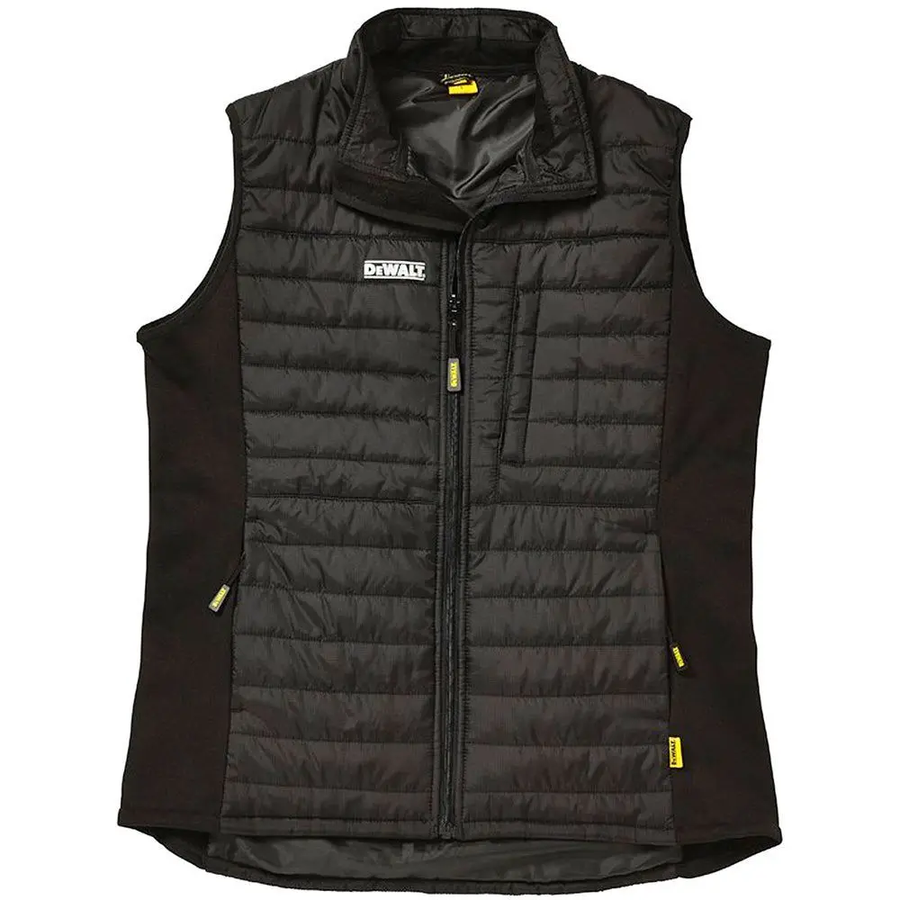 Dewalt Force Black Lightweight Padded Gilet Xx-Large Dewforcexxl 1
