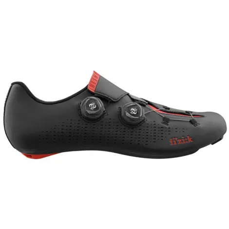 Fizik R1 Infinito Mens Road Shoe Black/ Red, Size 41 1