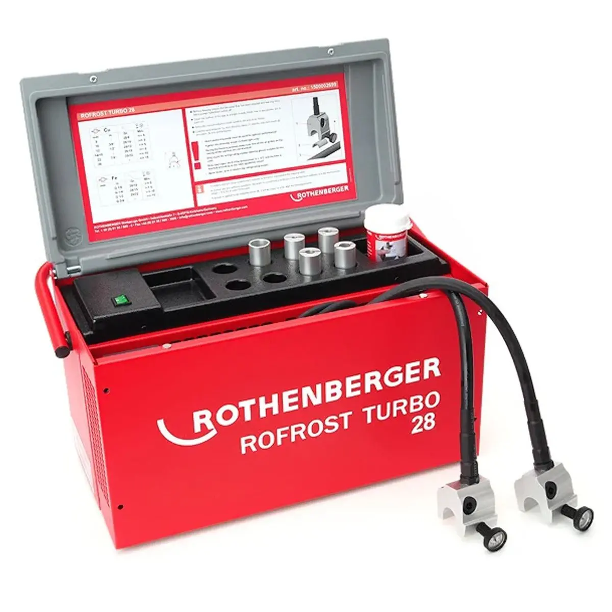 Rothenberger Rofrost Turbo 28 Pipe Freezer 230V Efficient Pipe Freezing For Quick Repairs 1500003162 1