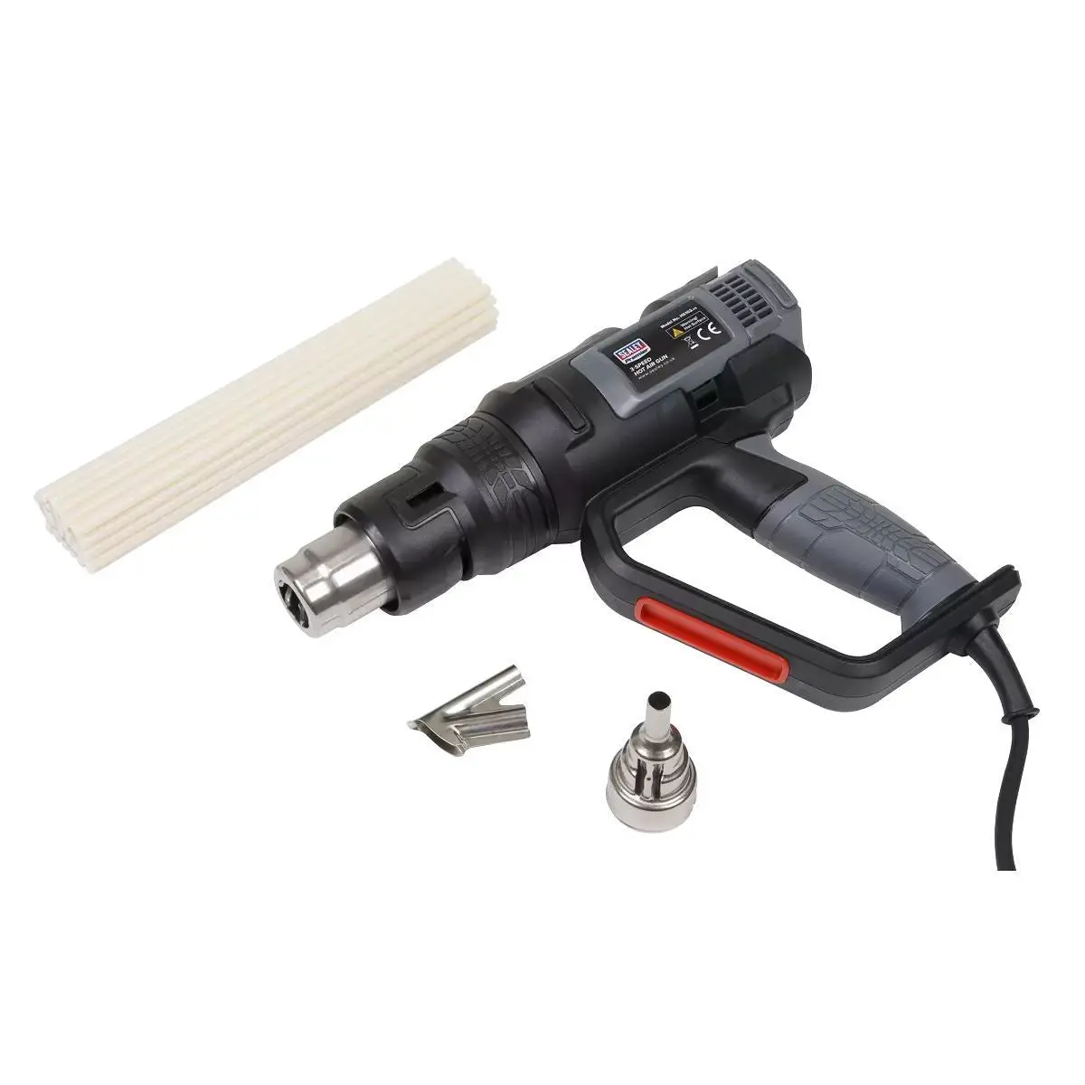 Sealey Hs102k Hot Air Heat Gun Plastic Welding Kit 1