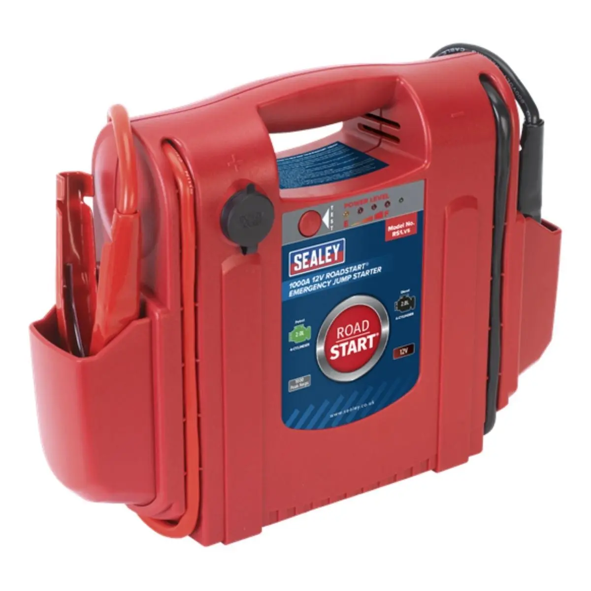 Sealey Rs1 Roadstart® Emergency Jump Starter 12V/1000A 1