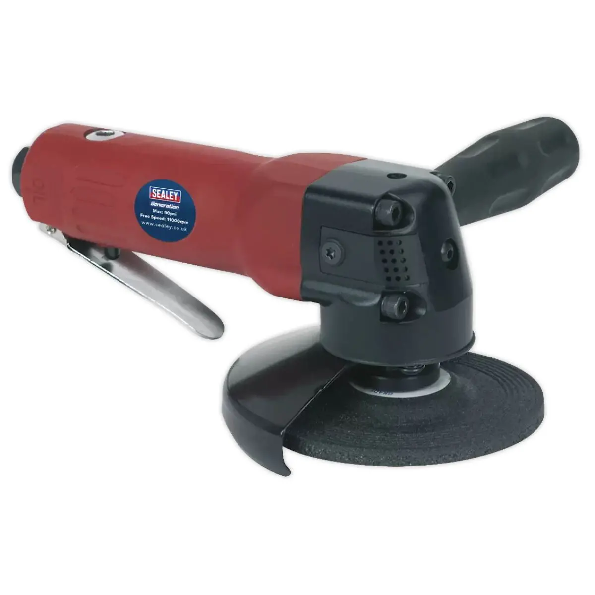 Sealey Sa43 Air Angle Grinder Ø100mm Heavy-Duty 2