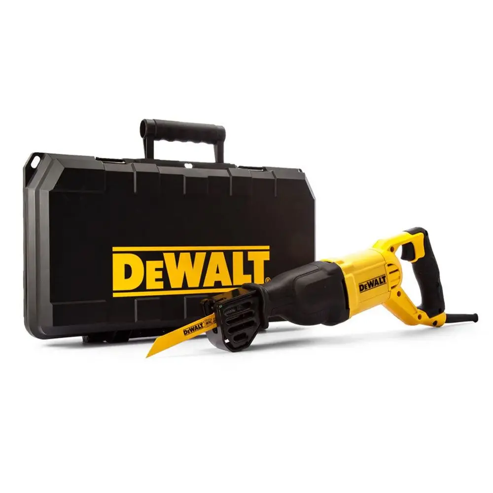 Dewalt Dwe305pk Reciprocating Saw 240V In Carrying Case 1