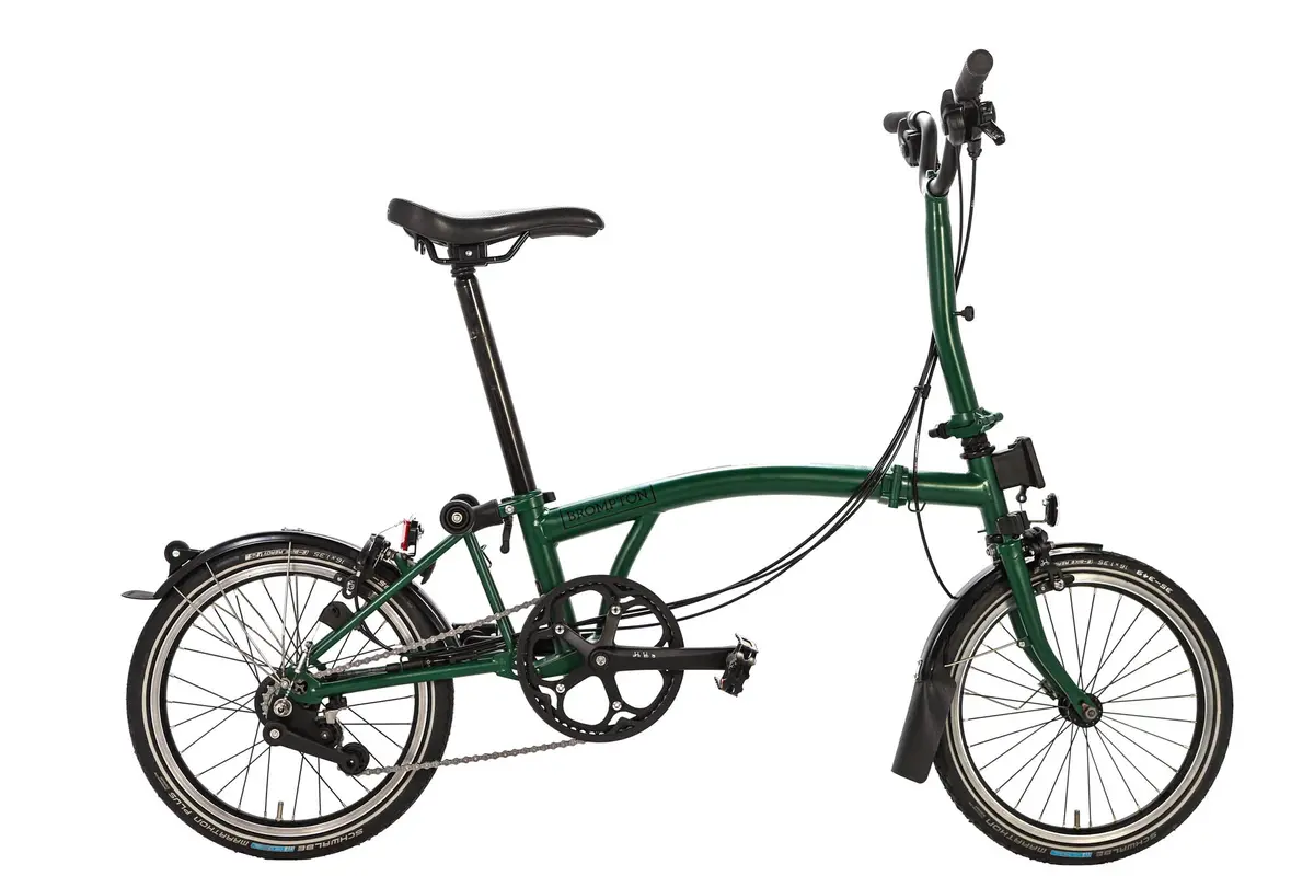 Brompton C-Line Explore Folding Bike 2021 1