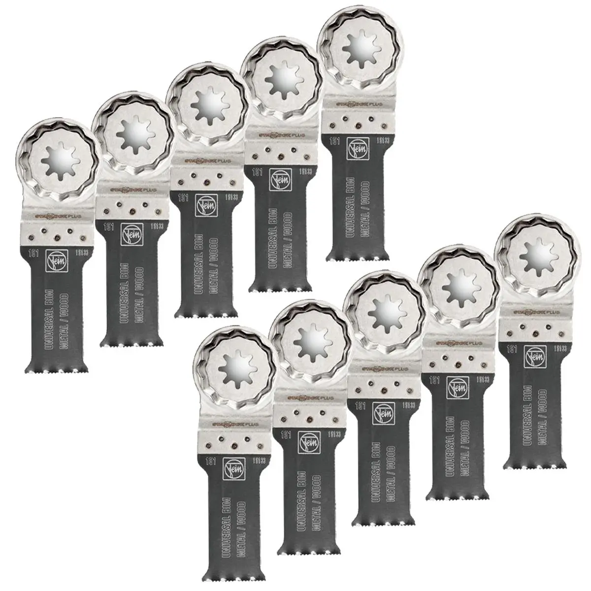 Fein 28Mm Starlock E-Cut Universal Bim Saw Blade 63502151240 Pack Of 10 1