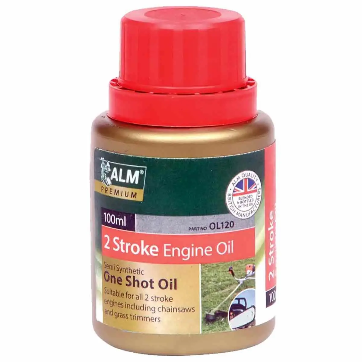 Alm 2-Stroke One Shot Bottle Oil 100Ml Ol120 1